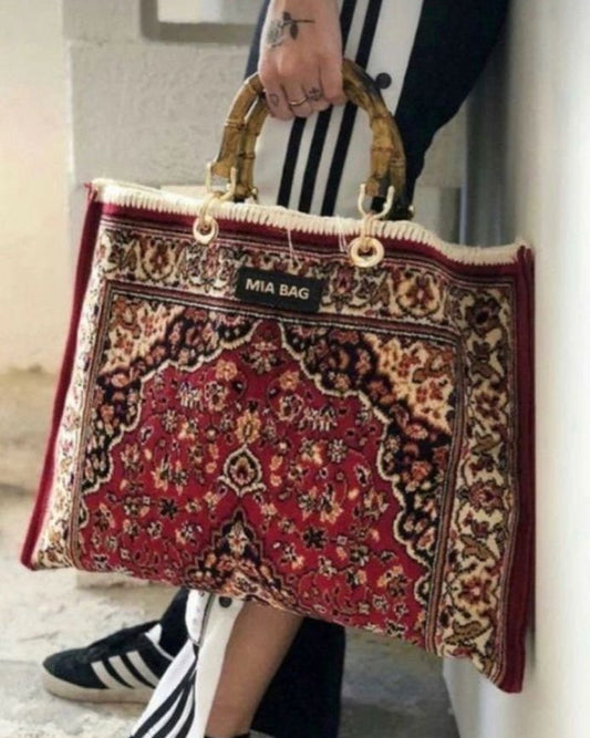 Mia Bag mit Bambusgriffen